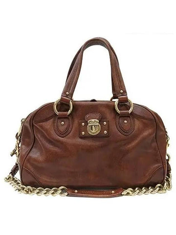 Brown 2 WAY bag - MARC JACOBS - BALAAN 1