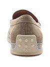 Men's Suede Slip-ons Loafers Beige - TOD'S - BALAAN 5