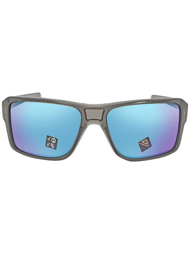 Oakley Double Edge Polarized Prizm Sapphire Rectangular Men's Sunglasses OO9380 938006 66 - OAKLEY - BALAAN 1