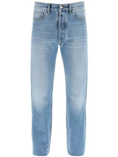 Back Stitch 5 Pocket Straight Jeans Medium Wash - MAISON MARGIELA - BALAAN 2