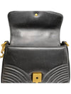 Women s 547260 GG Marmont Black Matelasse Mini Top Handle Tote Bag Strap - GUCCI - BALAAN 8