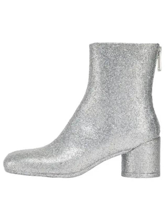MM6 glitter ankle boots silver - MAISON MARGIELA - BALAAN 1