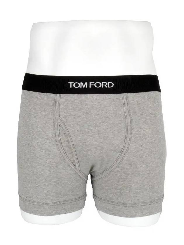 Men's Classic Fit Boxer Briefs Grey - TOM FORD - BALAAN 3