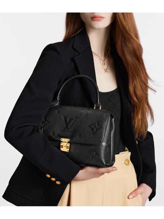 Madeleine Monogram Empreinte Cross Bag Black - LOUIS VUITTON - BALAAN 2