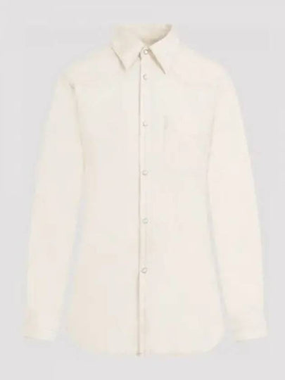 Western Fitted Shirt Ivory - LEMAIRE - BALAAN 2