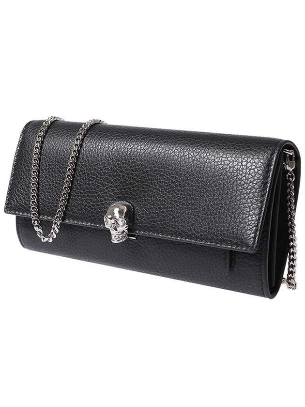 Skull chain shoulder bag black 554196 1DD0I 1000 - ALEXANDER MCQUEEN - BALAAN 1