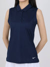 Golf Victory Dri-Fit Polo Sleeveless Navy - NIKE - BALAAN 1