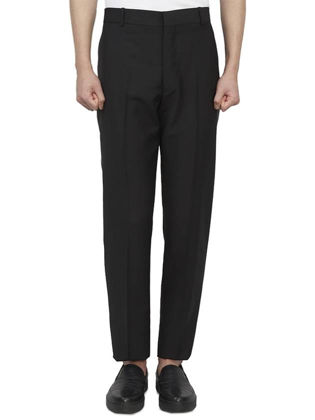 Tailored Cigarette Straight Pants Black - ALEXANDER MCQUEEN - BALAAN 2