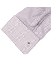 94SAX French cuff gray check shirt - TOM FORD - BALAAN 5