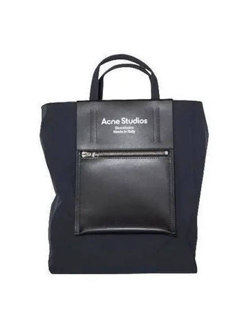 Papery Nylon Medium Tote Bag Black C10069 - ACNE STUDIOS - BALAAN 1