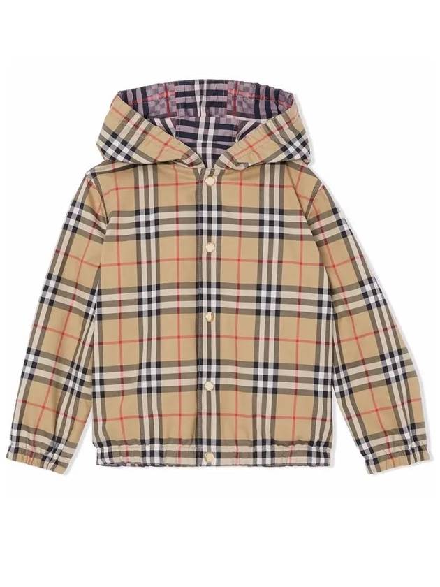 Kids Reversible Check Jacket 8047986 - BURBERRY - BALAAN 1