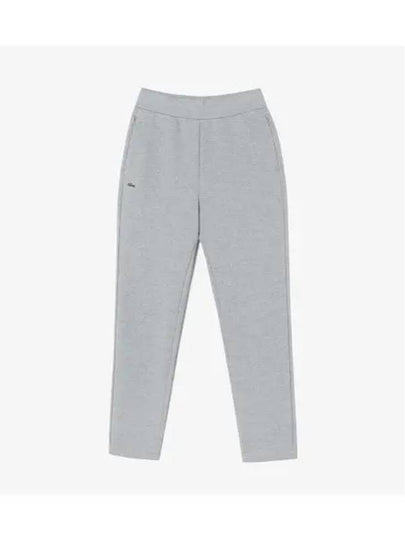 Women's CP Chouli Basic Straight Pants Melange Grey - LACOSTE - BALAAN 2