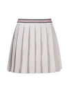 Waist color pleated pleated skirt MW3AS110 - P_LABEL - BALAAN 8