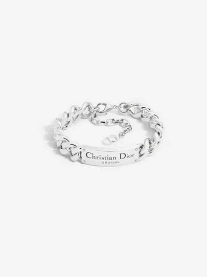 Chain Link Bracelet Silver - DIOR - BALAAN 2