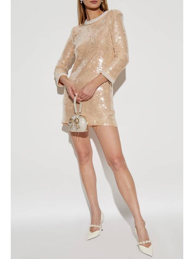 Self Portrait Sequin Dress, Women's, Beige - SELF PORTRAIT - BALAAN 2