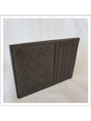 Intrecciato Woven Card Wallet Light Graffiti - BOTTEGA VENETA - BALAAN 3