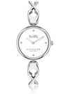 Watch Carol Silver Cubic Bangle Bracelet Women’s Metal Watch Officially Imported - COACH - BALAAN 2