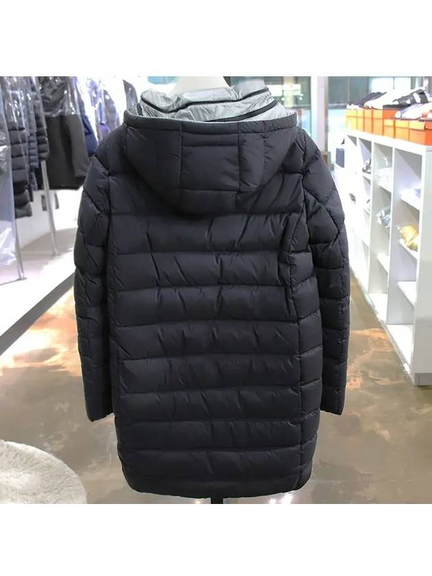 Double-sided down long padded jacket PI0531D black_silver - HERNO - BALAAN 3