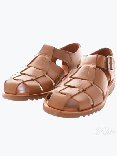 Pacific Buckle Gladiator Sandals Brown - PARABOOT - BALAAN 2