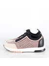 Addict Multicolor Noir Pink Sneakers 39 260 - HERMES - BALAAN 5