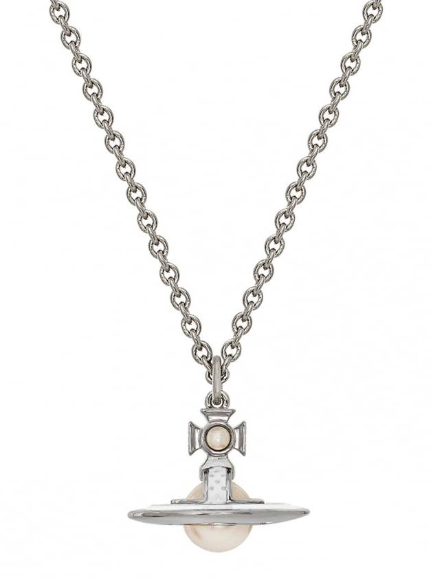 Simonetta Pearl Pendant Necklace Silver - VIVIENNE WESTWOOD - BALAAN 2