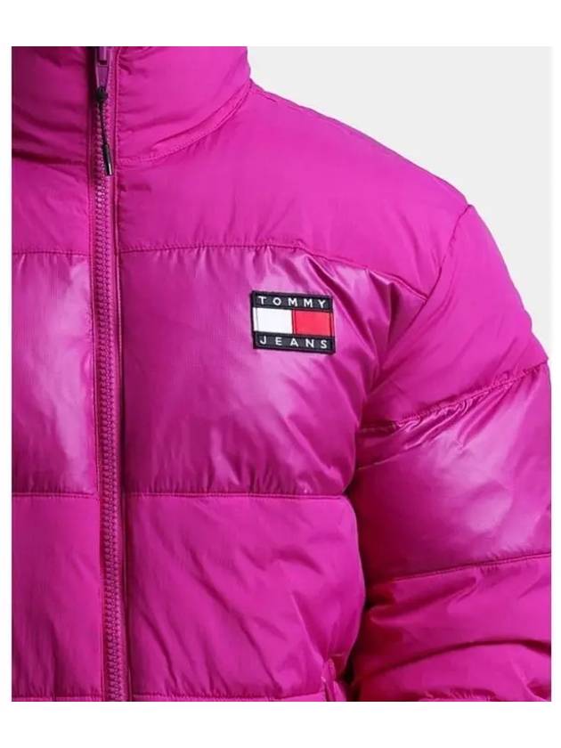 TOMMY JEANS Men s Pink Color Block Puffer Jumper DM0DM11207 - TOMMY HILFIGER - BALAAN 3