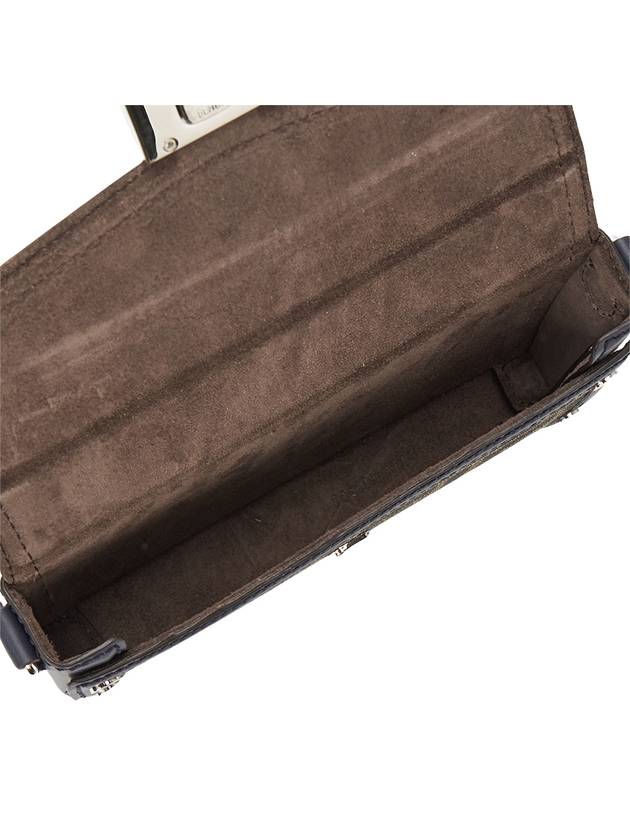 Baguette Soft Trunk Phone Pouch Cross Bag Brown - FENDI - BALAAN 6