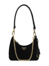 Re-Edition Velvet Mini Bag Black - PRADA - BALAAN 2