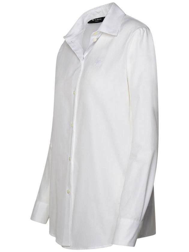 Etro White Cotton Shirt - ETRO - BALAAN 2