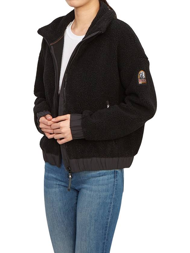 Women's Fleece Jacket PWFLPF32 BLACK - PARAJUMPERS - BALAAN 5