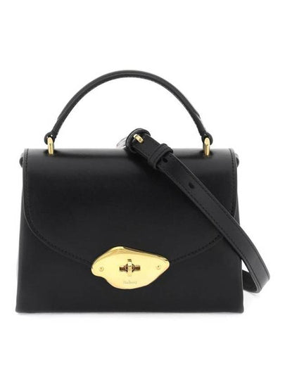 Lana Small Top Handle Cross Bag Black - MULBERRY - BALAAN 2