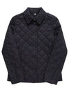 New Frankby Quilted Jacket Navy - BURBERRY - BALAAN 3