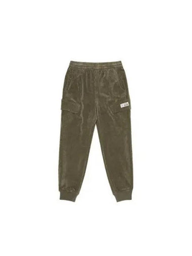 KODAK Apparel Corduroy Regular Fit Cargo Jogger Pants KHAKI - KODO - BALAAN 1