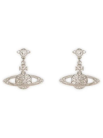 Mini Bas Relief Drop Earrings Silver - VIVIENNE WESTWOOD - BALAAN 2