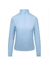 Women'S Sun Shield Quarter Zip Long Sleeve T-Shirt Skye - G/FORE - BALAAN 2