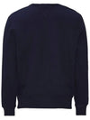 Embroidered Logo Pony Crew Neck Sweatshirt Navy - POLO RALPH LAUREN - BALAAN 4