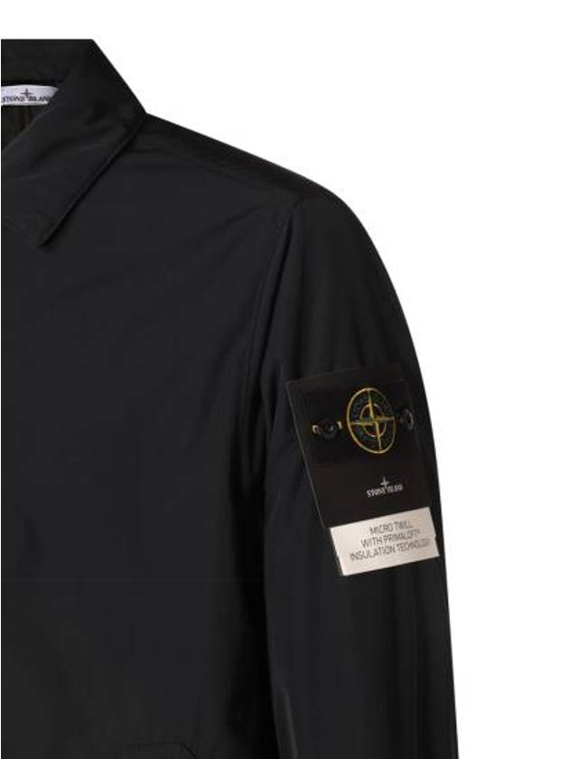 Micro Twill Single Coat Navy - STONE ISLAND - BALAAN 7