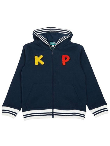 Kids hooded zip up K60287 84A 6A12A adult wearable - KENZO - BALAAN 1