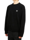 Anagram Wool Knit Top Black - LOEWE - BALAAN 2