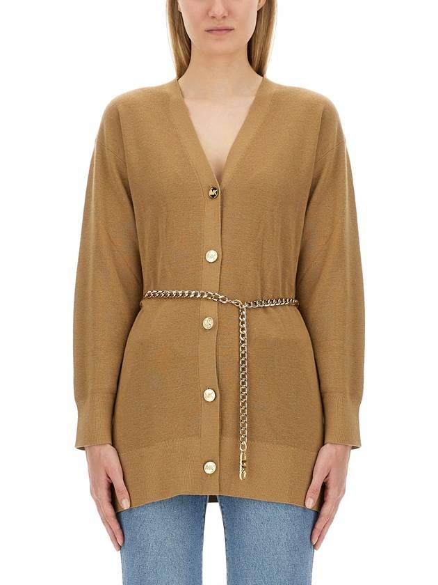 BELTED CARDIGAN - MICHAEL KORS - BALAAN 3