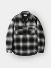 Ombre check quilted shirt jacket black - INDUST - BALAAN 9