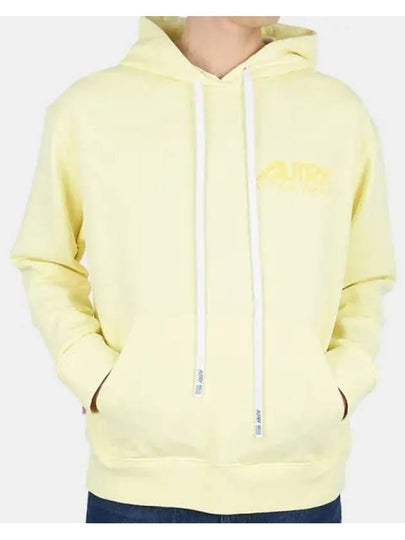 Men's Match Point Round Neck Sweatshirt Yellow - AUTRY - BALAAN 2