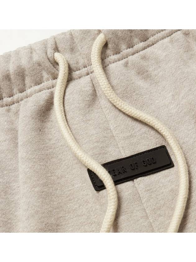 Men's Logo Drawstring Sweat Shorts Beige 160BT232004F - FEAR OF GOD ESSENTIALS - BALAAN 4