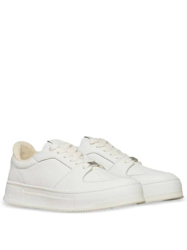 New Lace-Up Arcade Low-Top Sneakers White - AMI - BALAAN 3