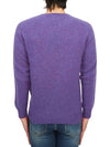 Shaggy Dog Knit Top Purple - HARLEY OF SCOTLAND - BALAAN 4