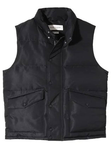 Graffiti puffer padded vest men s - ALEXANDER MCQUEEN - BALAAN 1