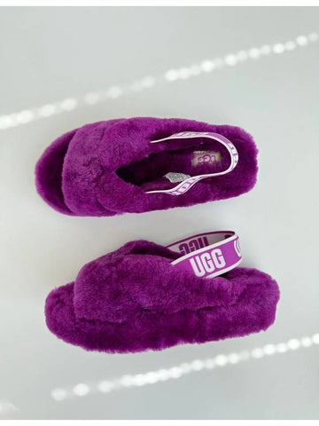 FAB YEAH Slide Sandals 117935 Violet WOMENS US5 220 - UGG - BALAAN 1