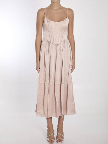 Corset Midi Dress - ZIMMERMANN - BALAAN 1