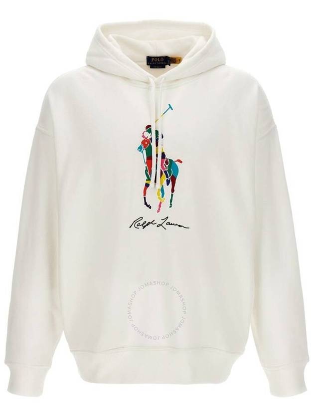 Polo Pony Print Jersey Hoodie 710926613001 - POLO RALPH LAUREN - BALAAN 2