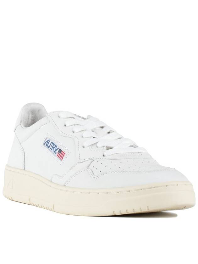 Medalist Goatskin Low Top Sneakers White - AUTRY - BALAAN 4